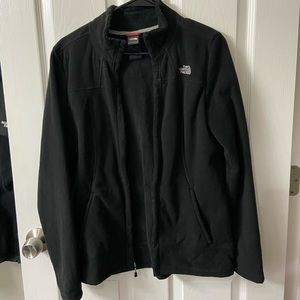 Black North Face Zip upJacket